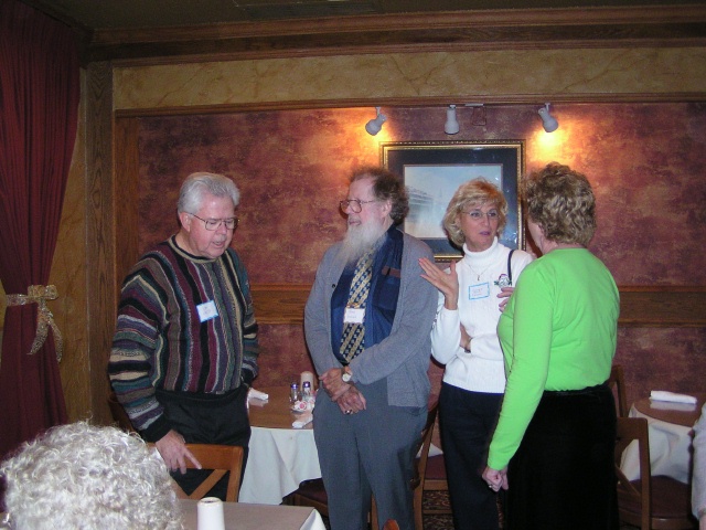 Jim Smith, Bob Leonard, Georgia Radcliff Leonard