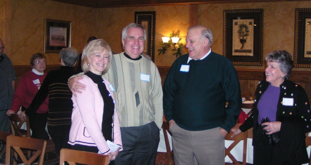 Jeanie Sprowles Landgraf, Jim Walker, Rich Stewart, Carolyn Wesbecher Stewart