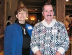 Judie Ott Pennell and SO, Lynn Rogers