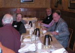That's John Geswein in the back on the right. I'm sorry that I didn't get a better picture of him. Sorry, John.