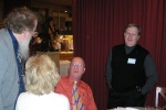 Bob and Georgia Radcliff Leonard's backs, Dave Corcoran, Dave Fricke