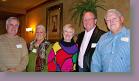 Jim Walker, Judy Mauk Hill, Rochelle Skinner Oms, Ken Huber, Mike Endris