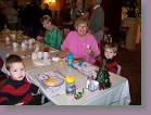Patti Thompson and grandsons. That's Maxine Miller in the green dress.
